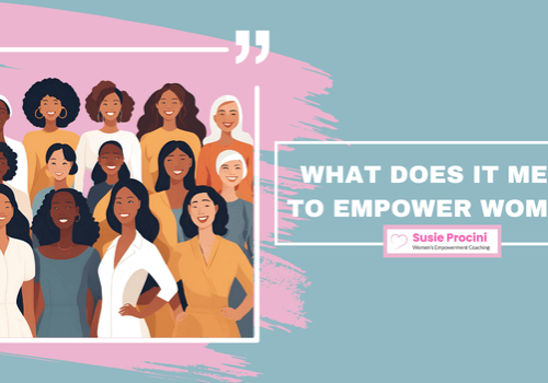 A diverse group of confident women of various ethnicities standing together, and smiling, symbolizing unity, strength, and empowerment - What Does It Mean to Empower Women